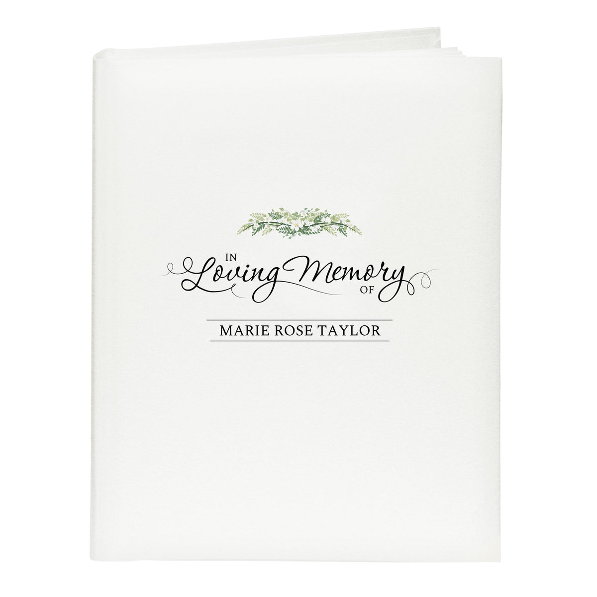 Personalised In Loving Memory Traditional Album