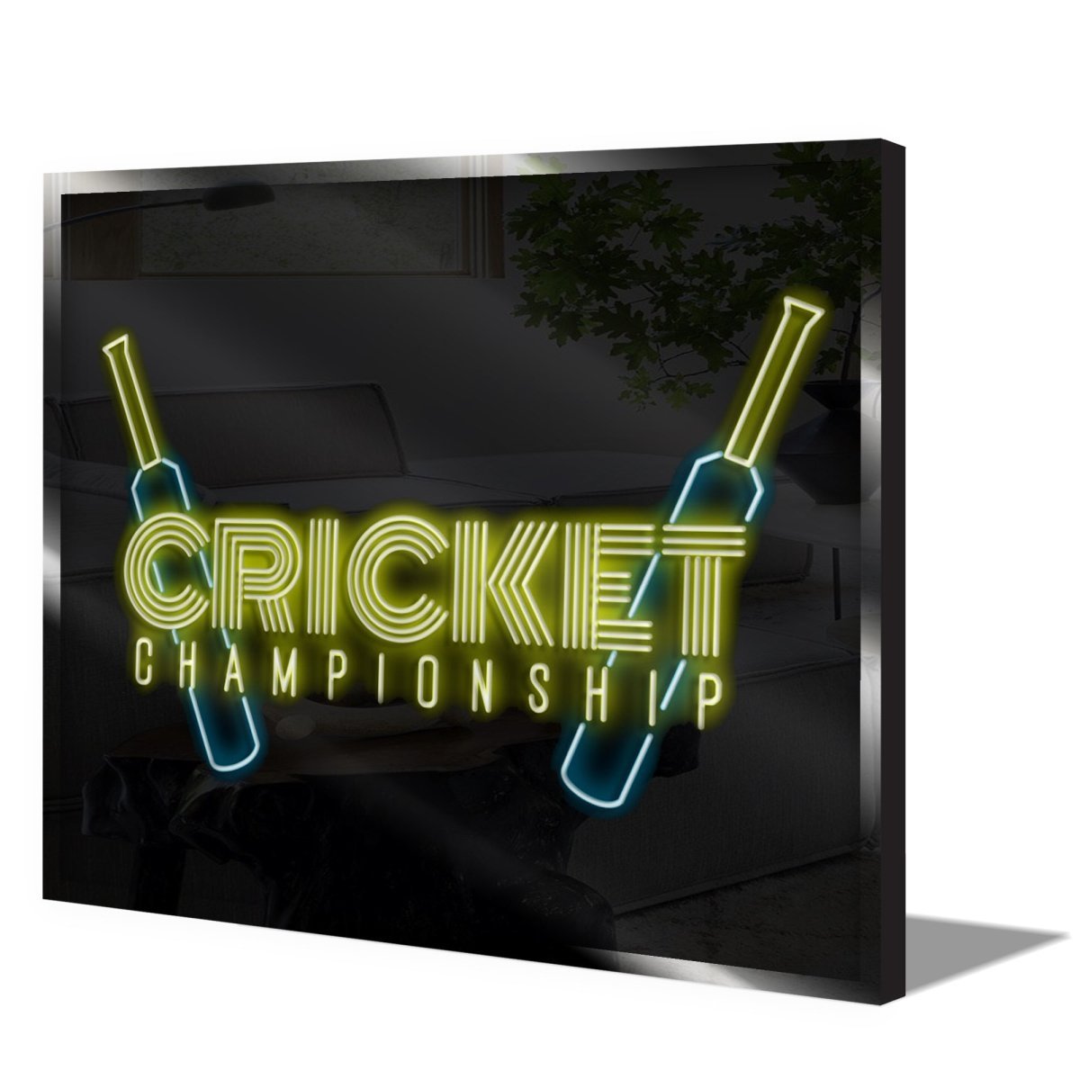 Personalised LED Neon Sign CRICKET 1