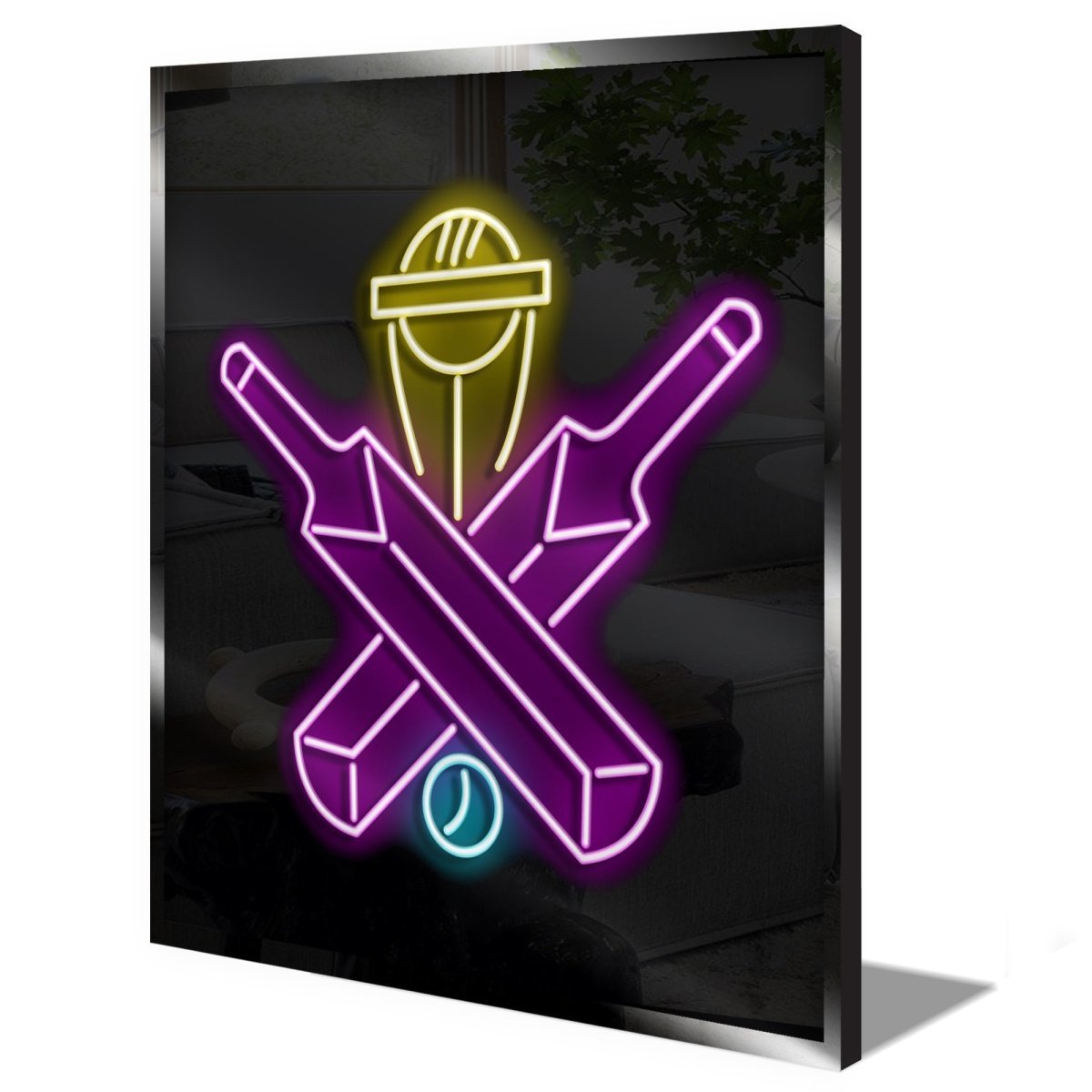 Personalised LED Neon Sign CRICKET 2