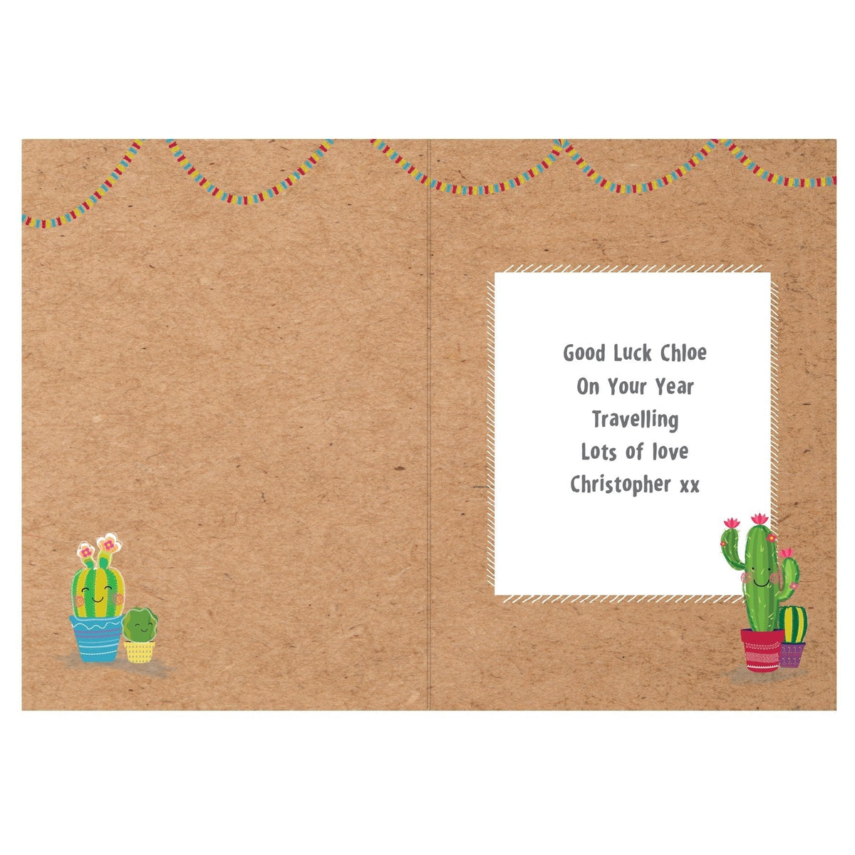 Personalised Llama Card