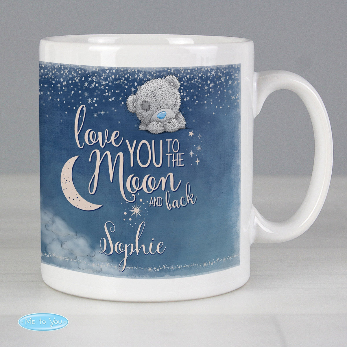 Personalised Me To You 'Love You To The Moon And Back' Mug