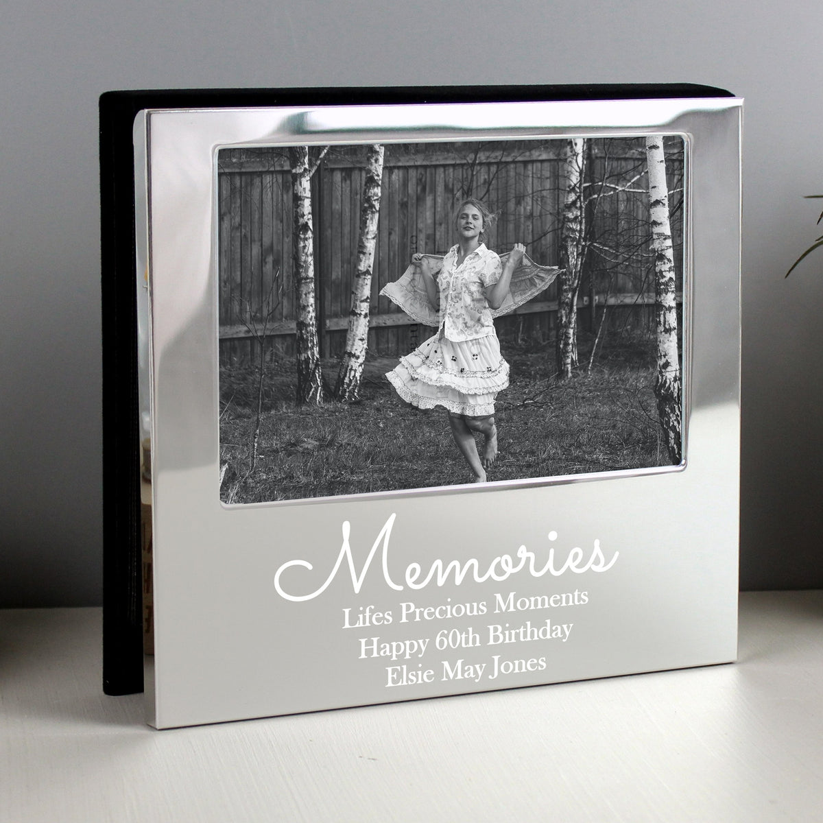 Personalised Memories 6x4 Inch Photo Frame Album