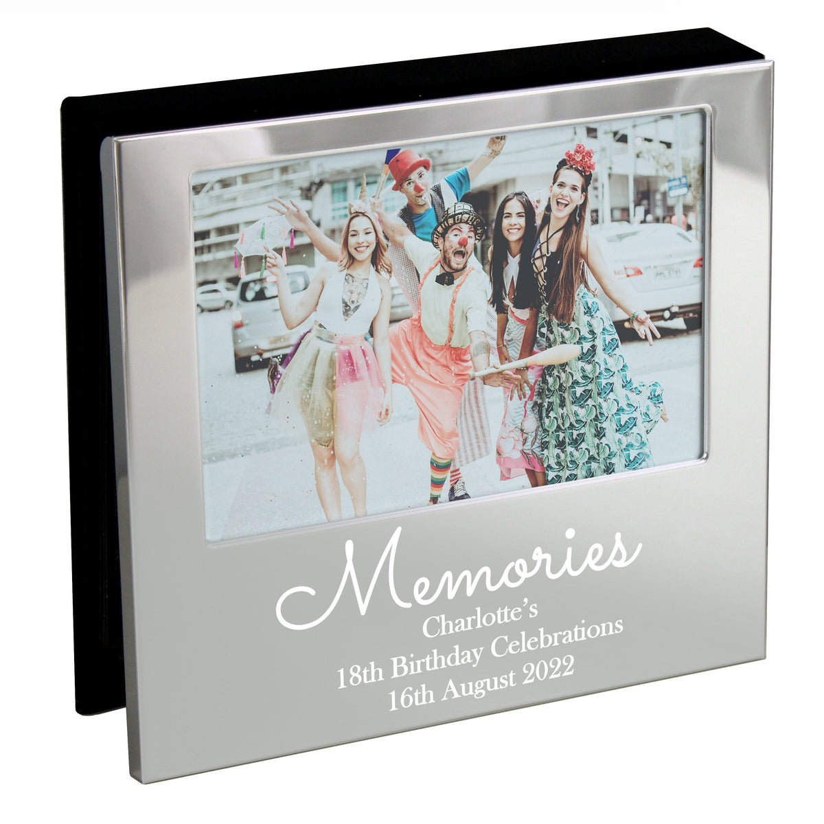 Personalised Memories 6x4 Inch Photo Frame Album