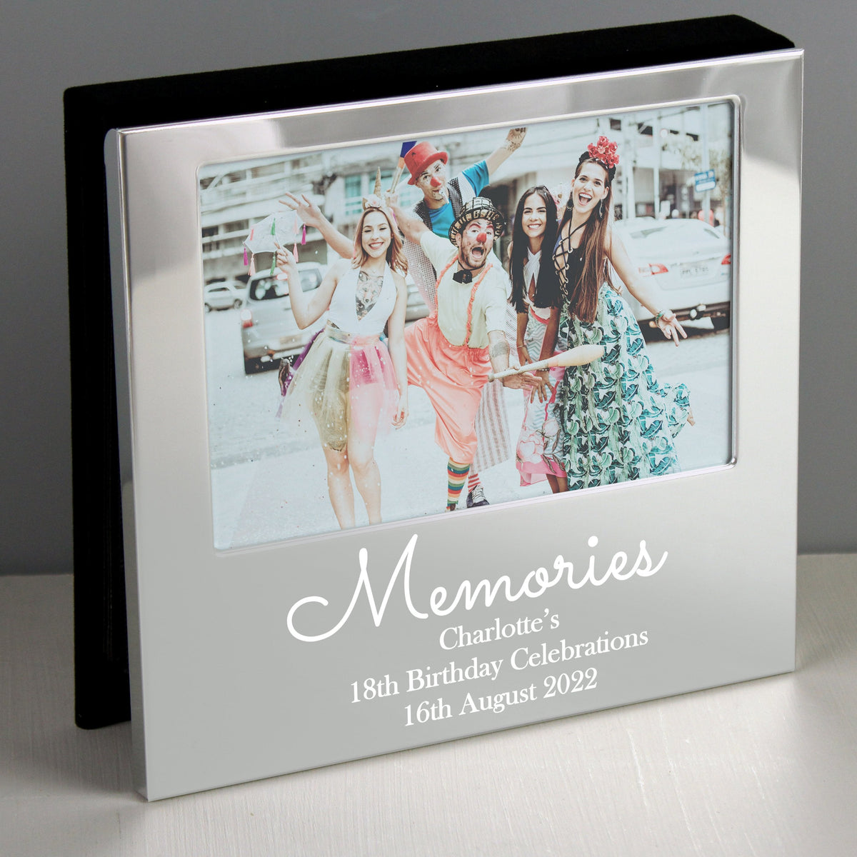 Personalised Memories 6x4 Inch Photo Frame Album