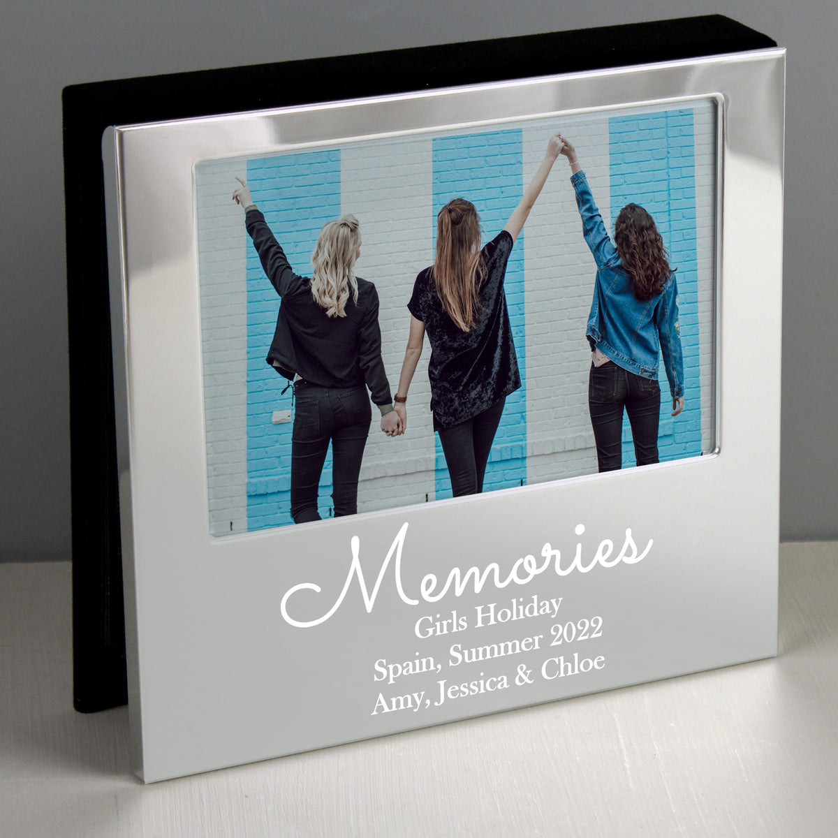 Personalised Memories 6x4 Inch Photo Frame Album