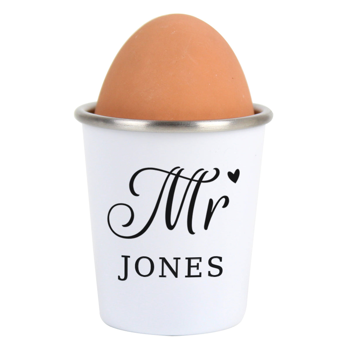 Personalised Mr Egg Cup