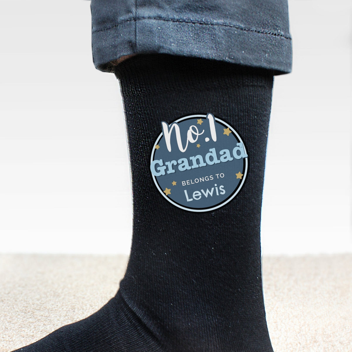 Personalised No.1 Mens Socks