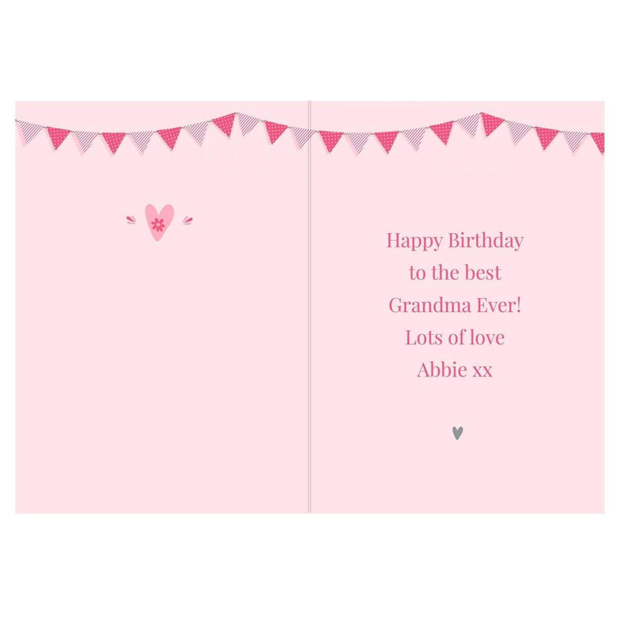 Personalised Pink Promoted To Card