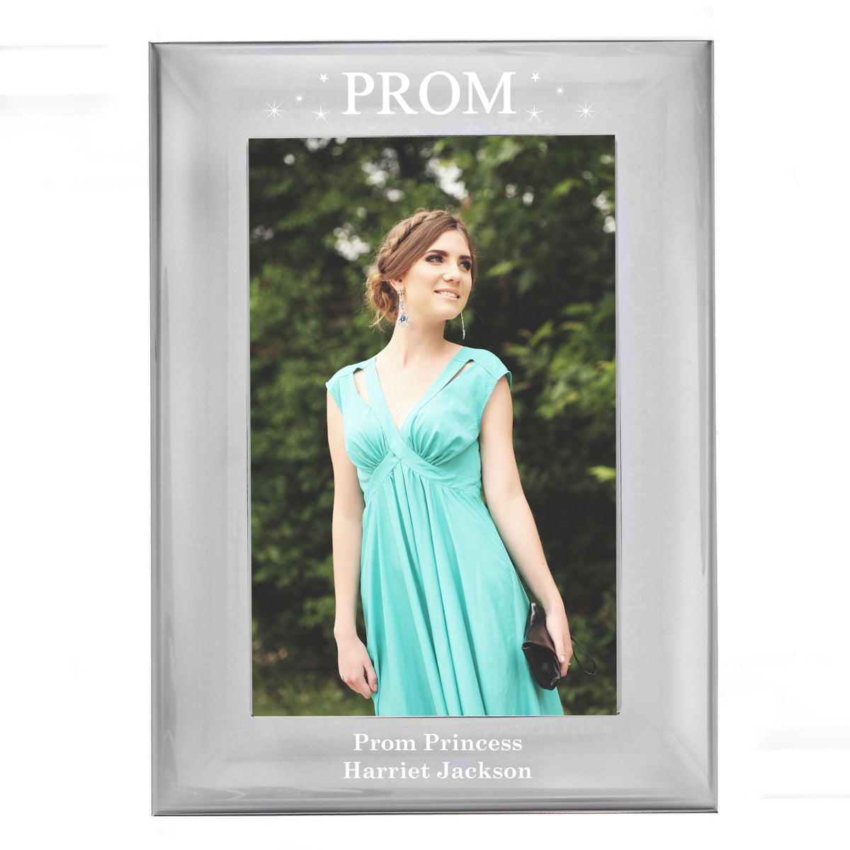 Personalised Prom Night 4x6 Inch Silver Photo Frame