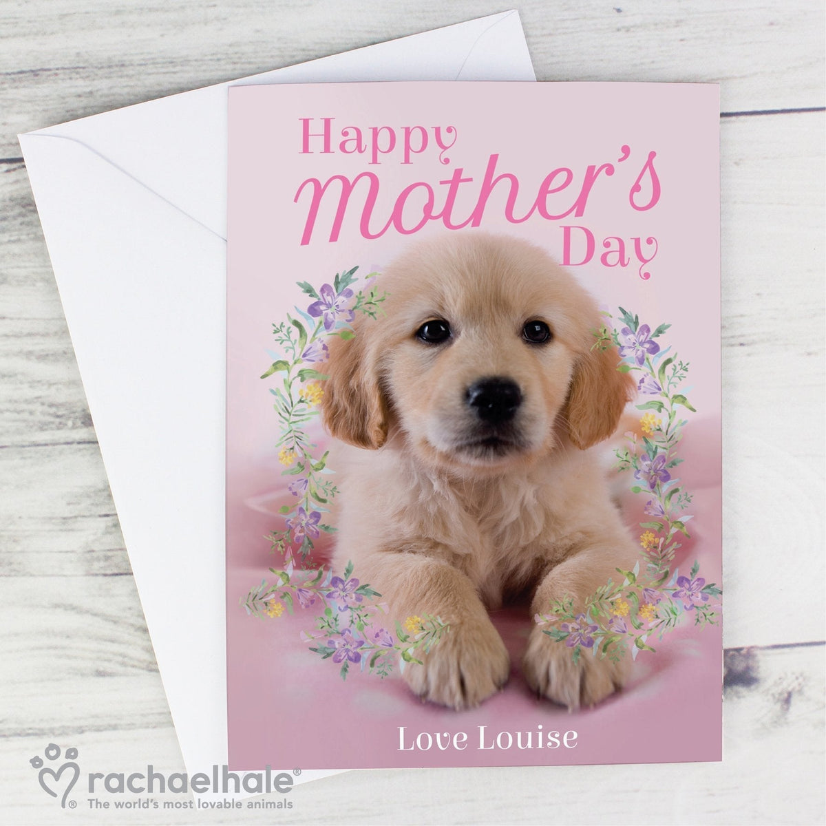 Personalised Rachael Hale 'Happy Mother's Day' Card