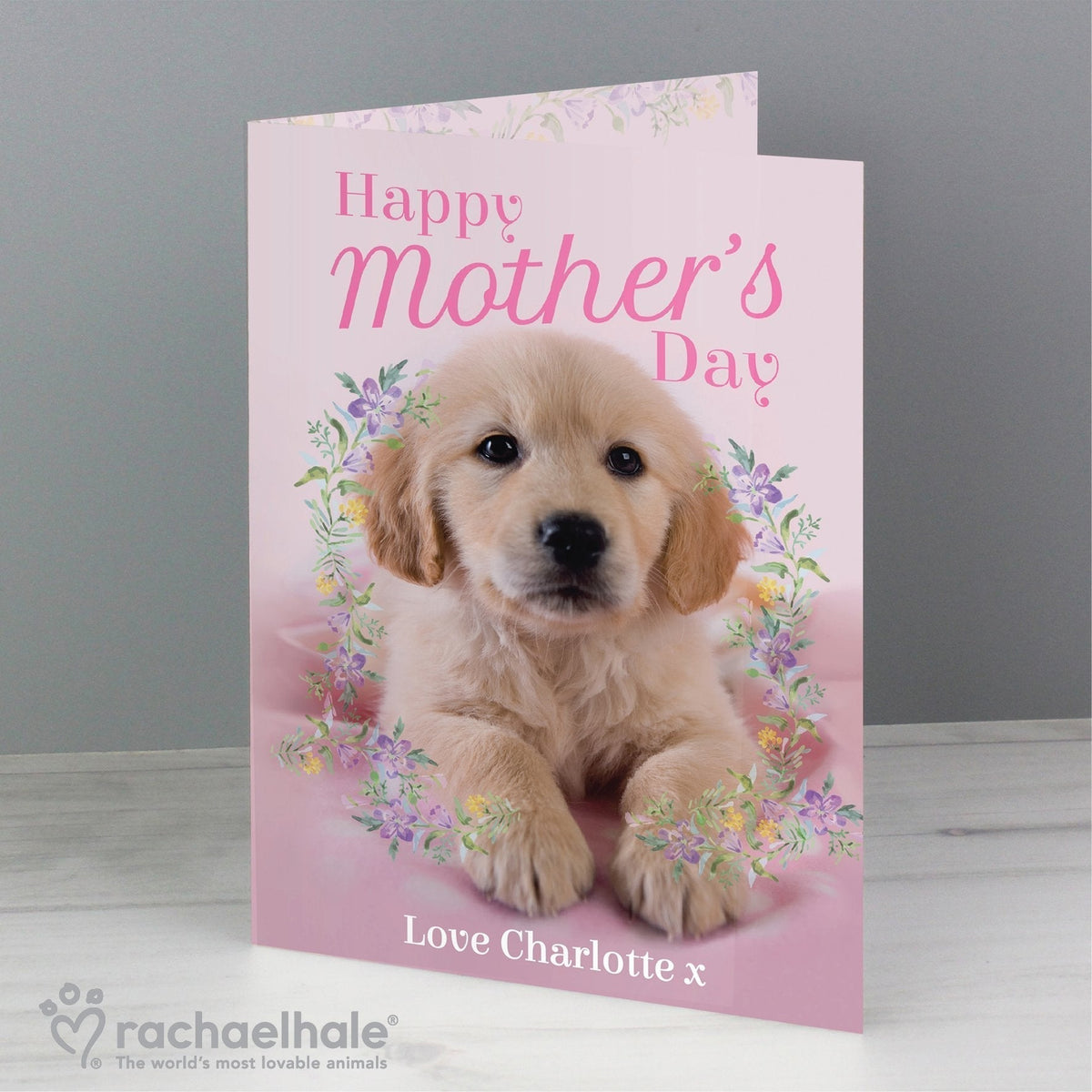Personalised Rachael Hale 'Happy Mother's Day' Card