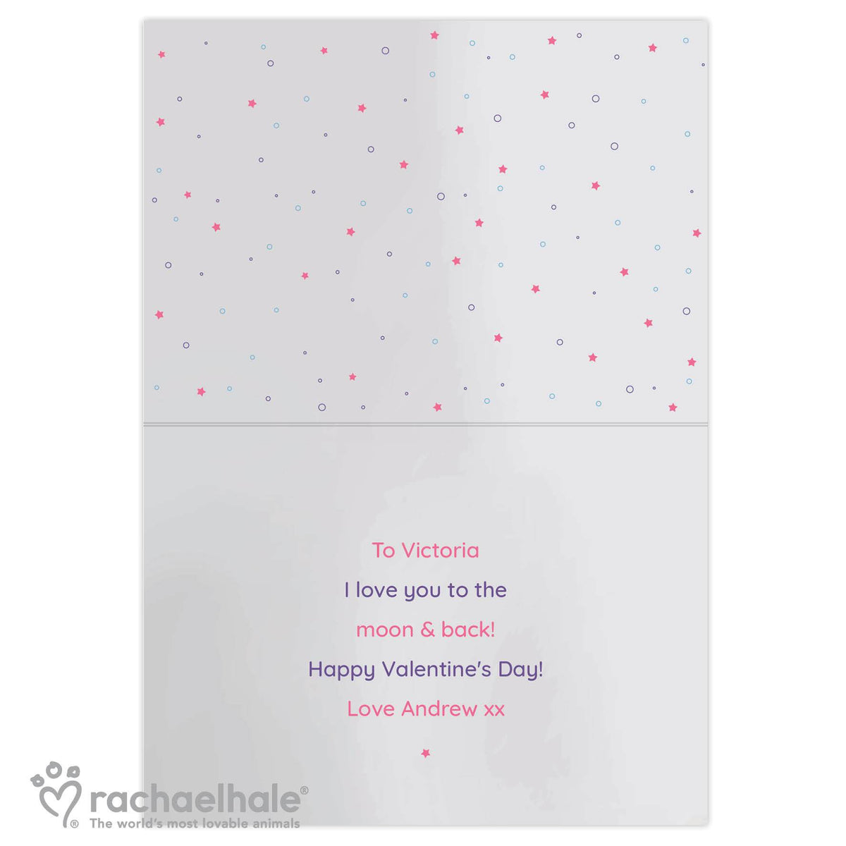 Personalised Rachael Hale 'I Donut Know' Card