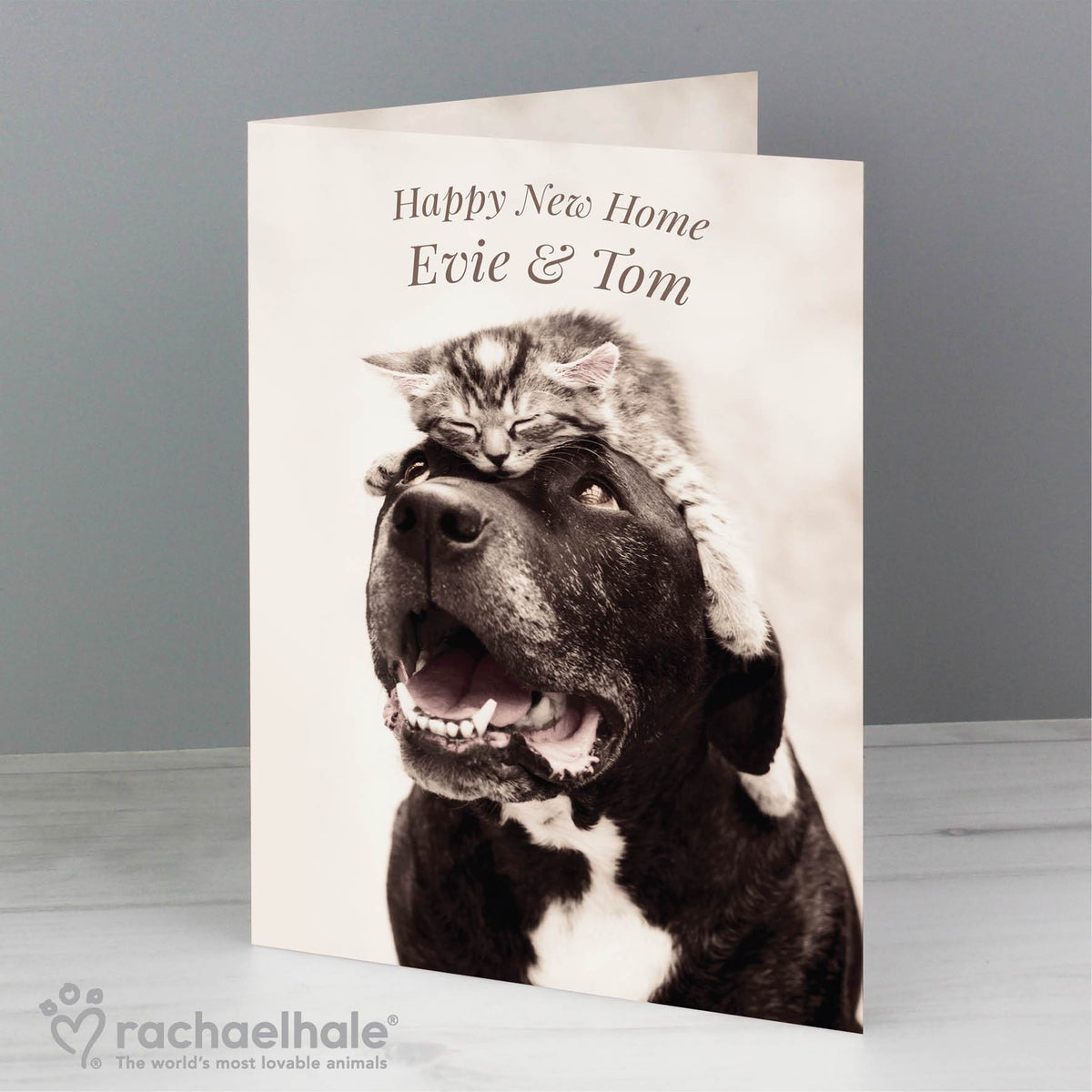 Personalised Rachael Hale Puurfect Pair Card