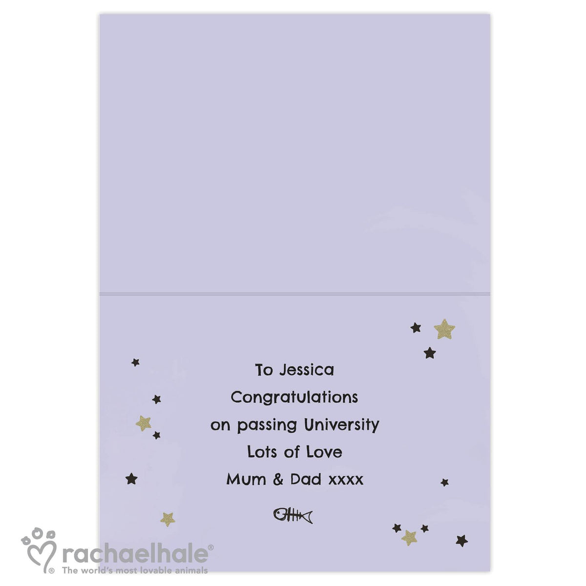 Personalised Rachael Hale Youre The Cats Whiskers Card