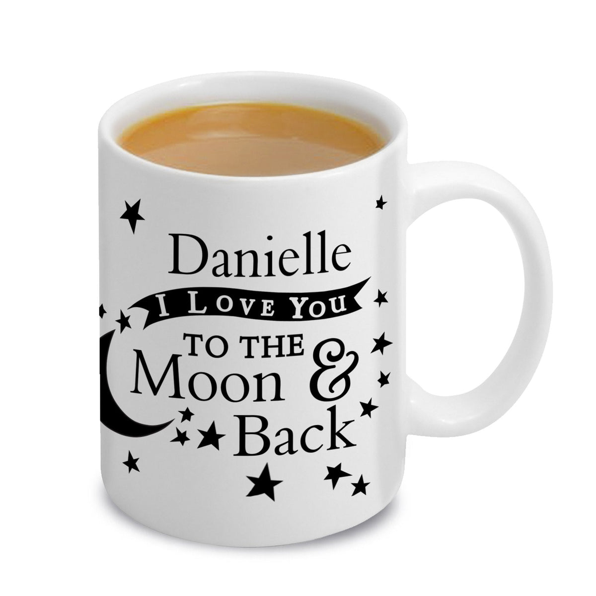 Personalised To The Moon And Back Mug