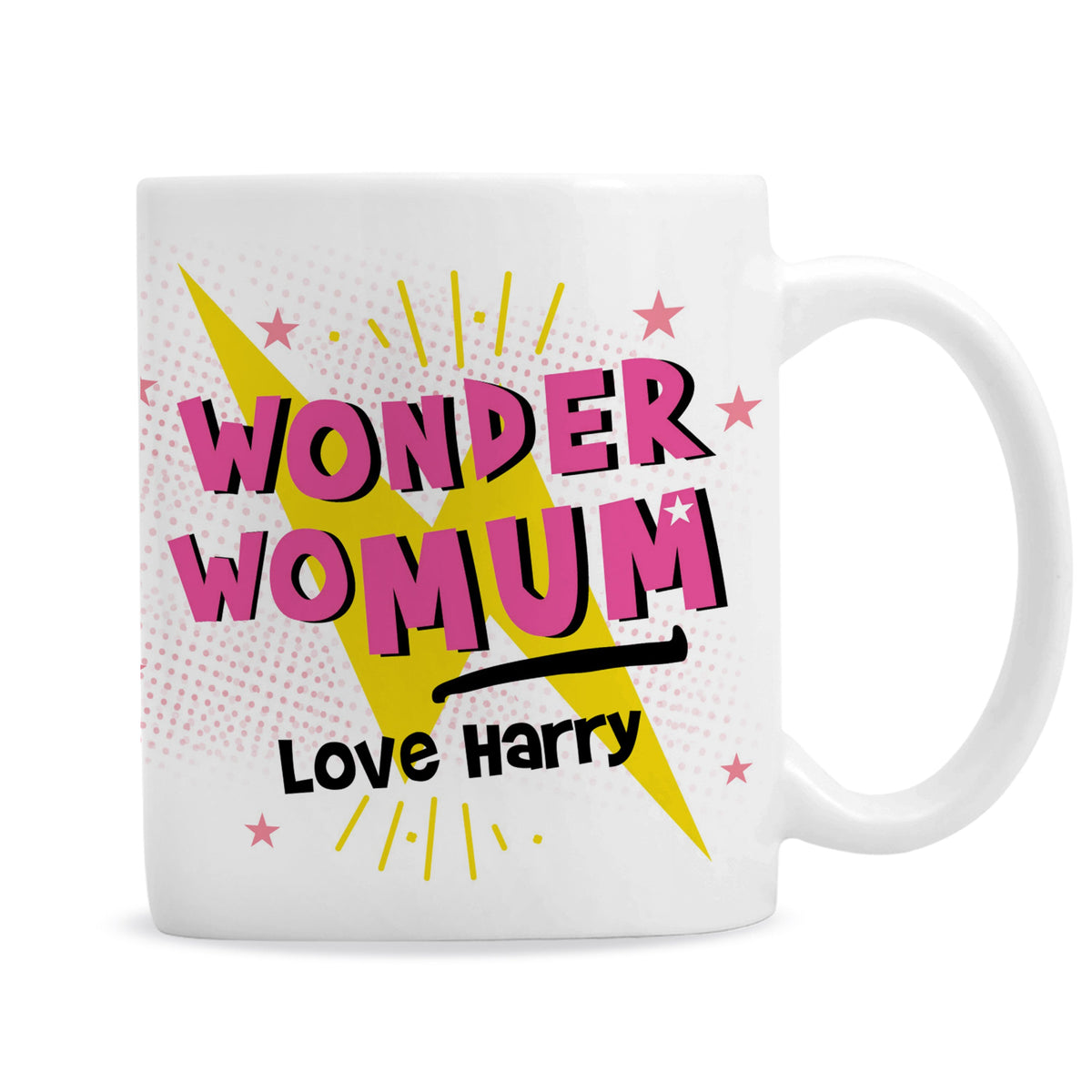 Personalised Wonder Womum Mug