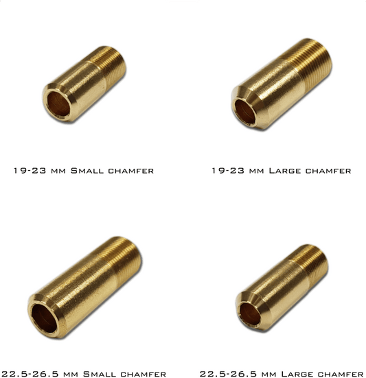Perun Nozz-X end Large Chamfer 22.5-26.5mm