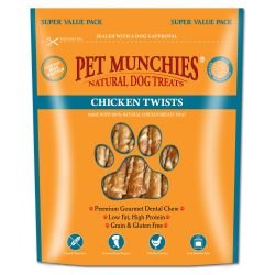 Pet Munchies Chicken Twists Super Value Packs 320g