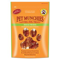 Pet Munchies Duck Twists 90g