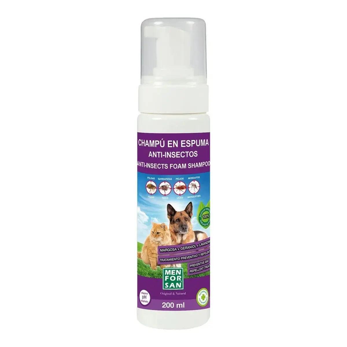 Pet shampoo Men for San Foam Insect repellant 200 ml