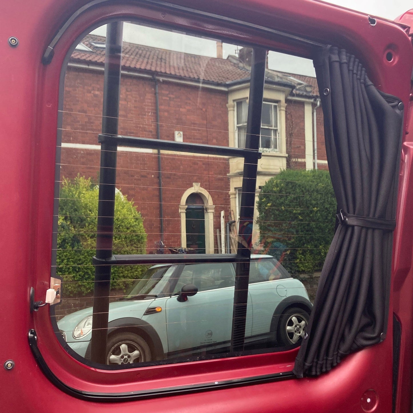 For Vauxhall New Vivaro Premium blind 1 x Barn door Window Curtains