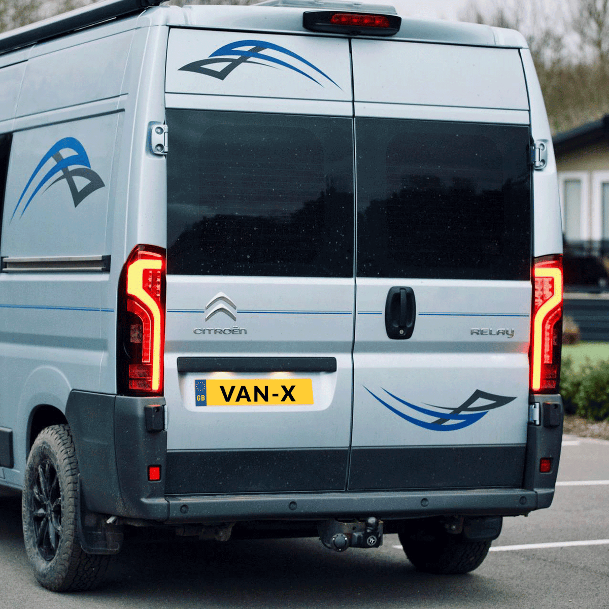 For Peugeot Boxer Full LED Rear Light Cluster | Tail Light, Rear Light Unit, Smoked LED Replacement | Van-X