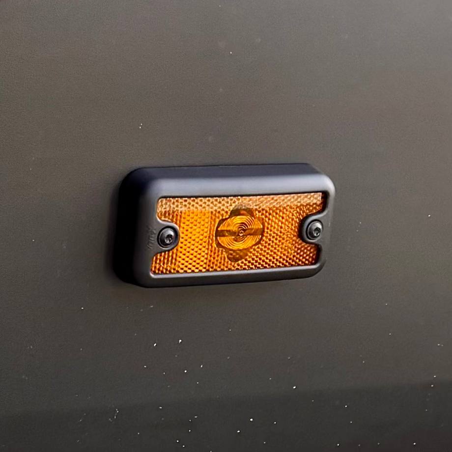 For Vauxhall Movano Signal Marker Light Cover Guard – Textured Black | Van-X