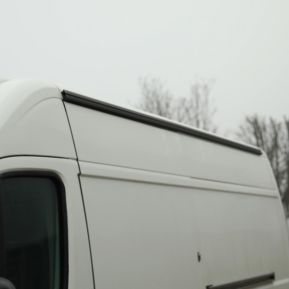 For Fiat Ducato / Ram ProMaster Awning Rails (Black) - B-Grade - Collection Only | Van-X
