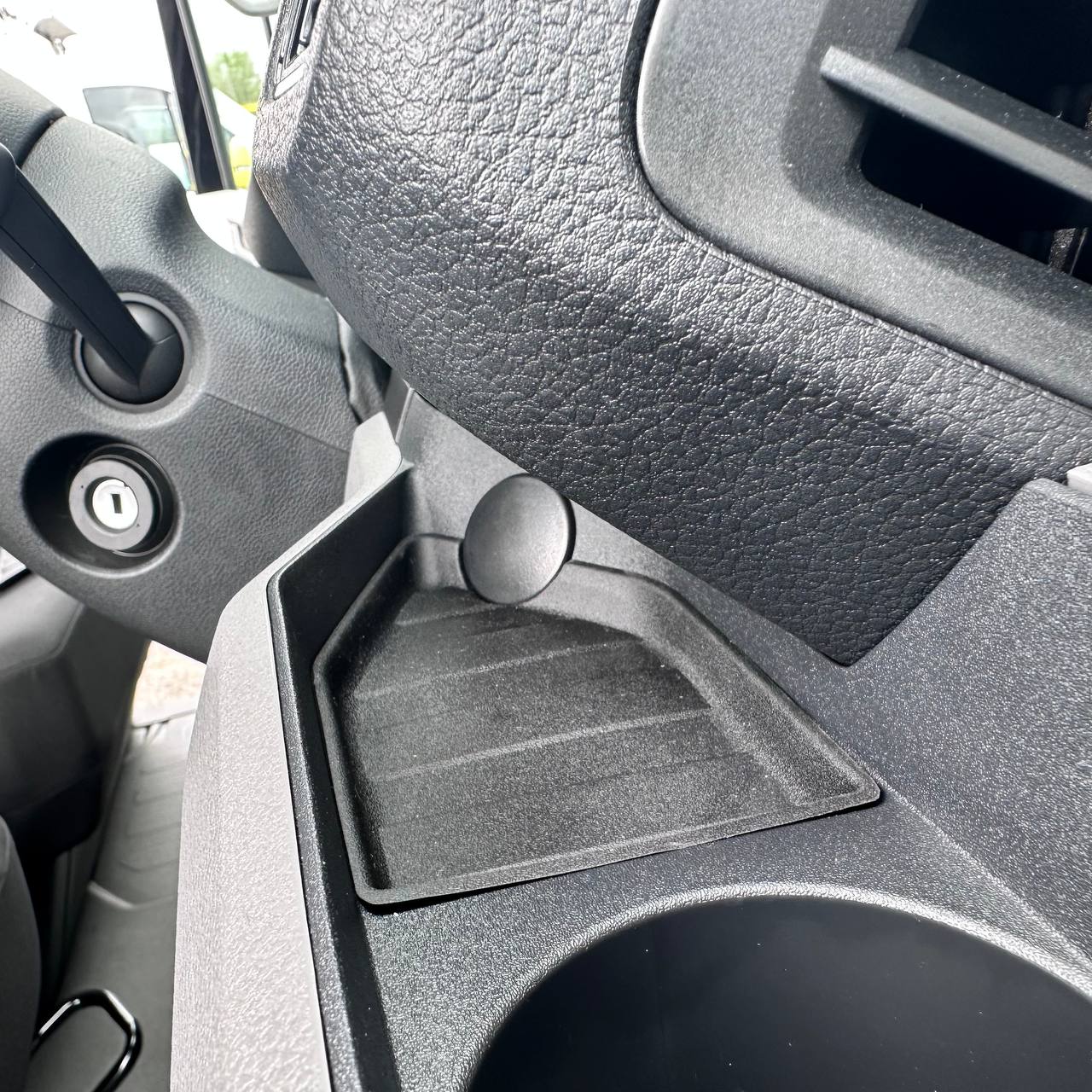 For VW Crafter & MAN TGE Lower Dashboard Rubber Insert Mats | Durable Interior Upgrade | Van-X