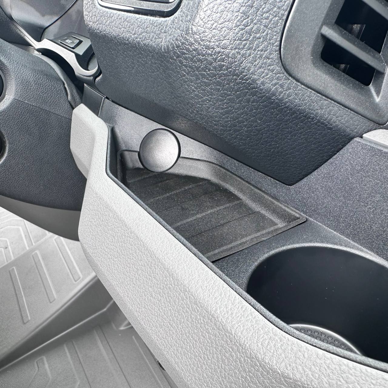 For VW Crafter & MAN TGE Lower Dashboard Rubber Insert Mats | Durable Interior Upgrade | Van-X