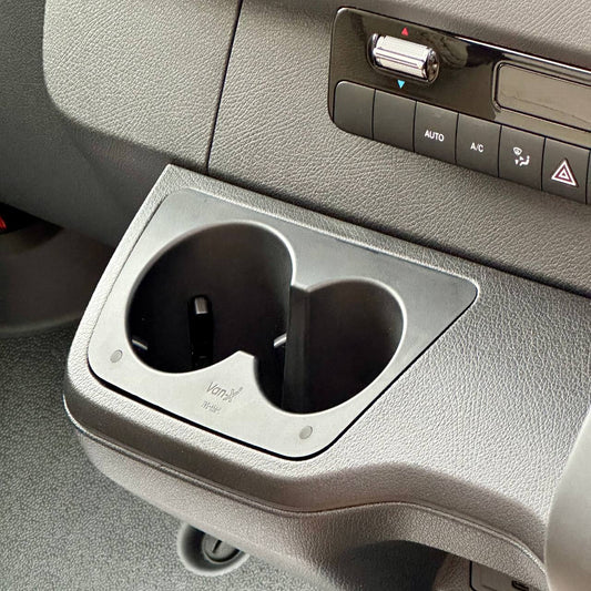 For Mercedes Sprinter Dodge 907 Cup Holder – Left Side Dashboard Mount | Van-X Accessory
