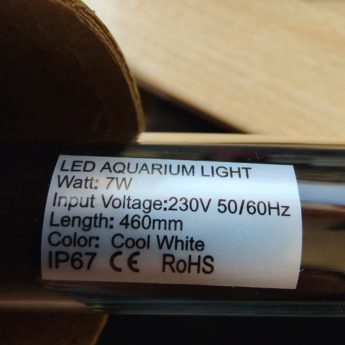 LED Aquarium Light 46cm Bright White IP67 Waterproof AquarLine