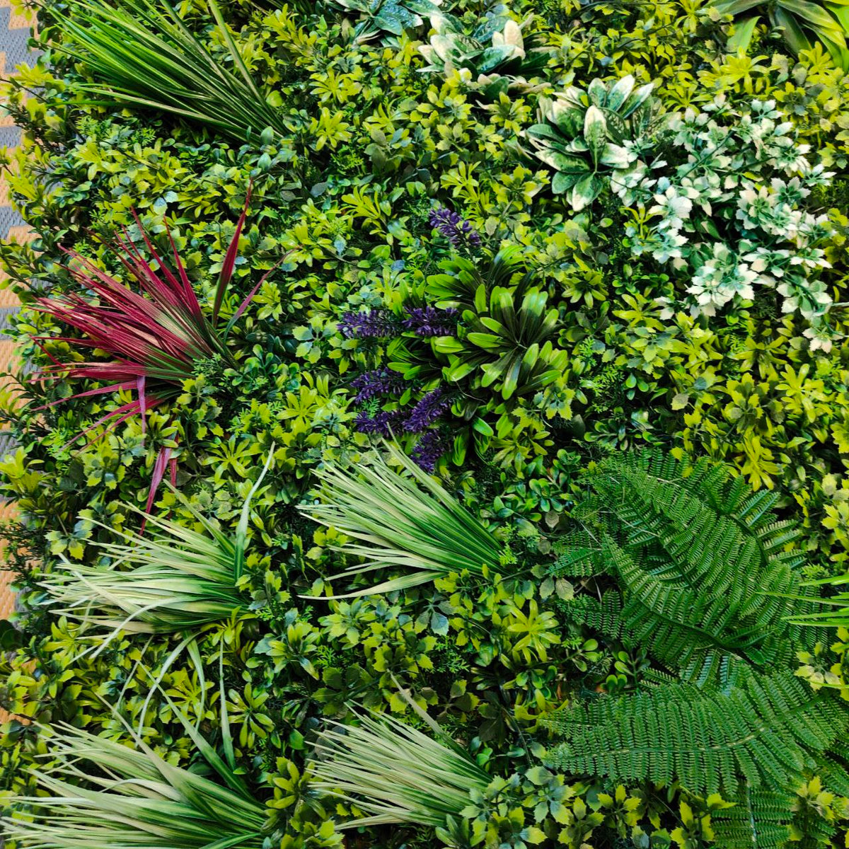 Artificial Green Wall Panel 100x100cm Backdrop Decor Plants Outdoor Garden