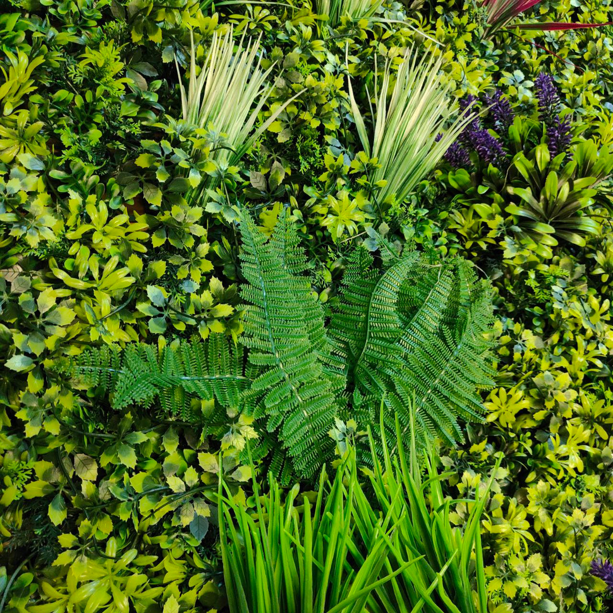 Artificial Green Wall Panel 100x100cm Backdrop Decor Plants Outdoor Garden