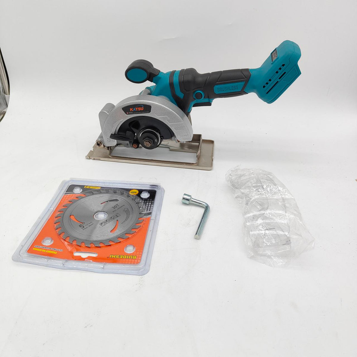 KATSU 21V Brushless Circular Saw 125mm 5'' 2000W Cordless, Battery Not Included