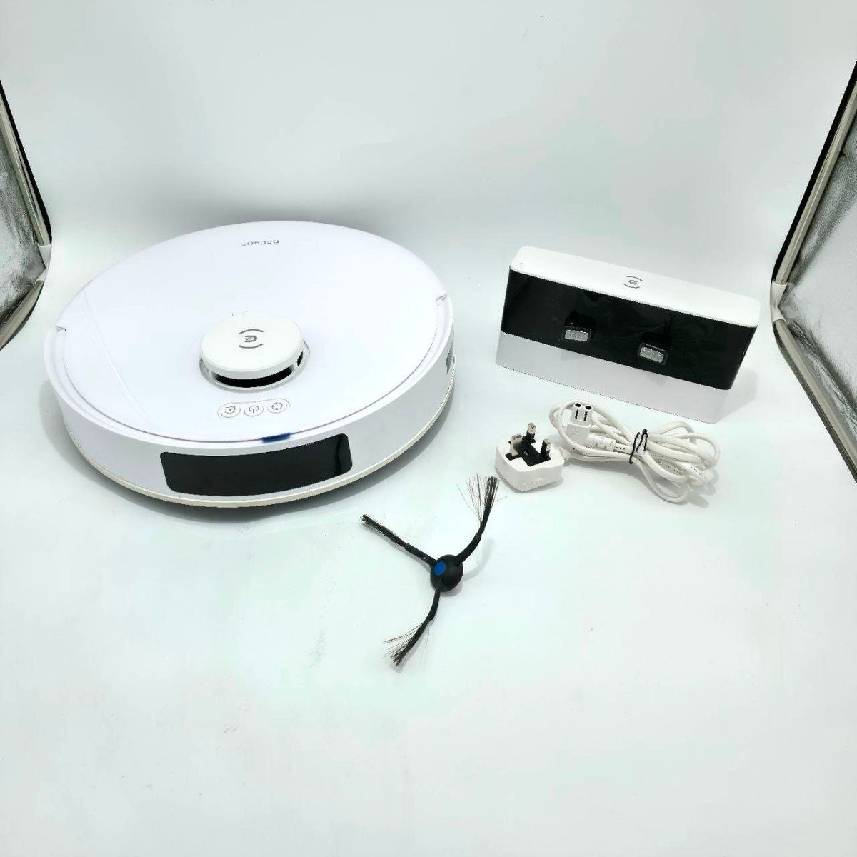 ECOVACS DEEBOT N20 Robot Vacuum with Mop, 8000Pa, 300 Min Runtime, Anti-Tangle
