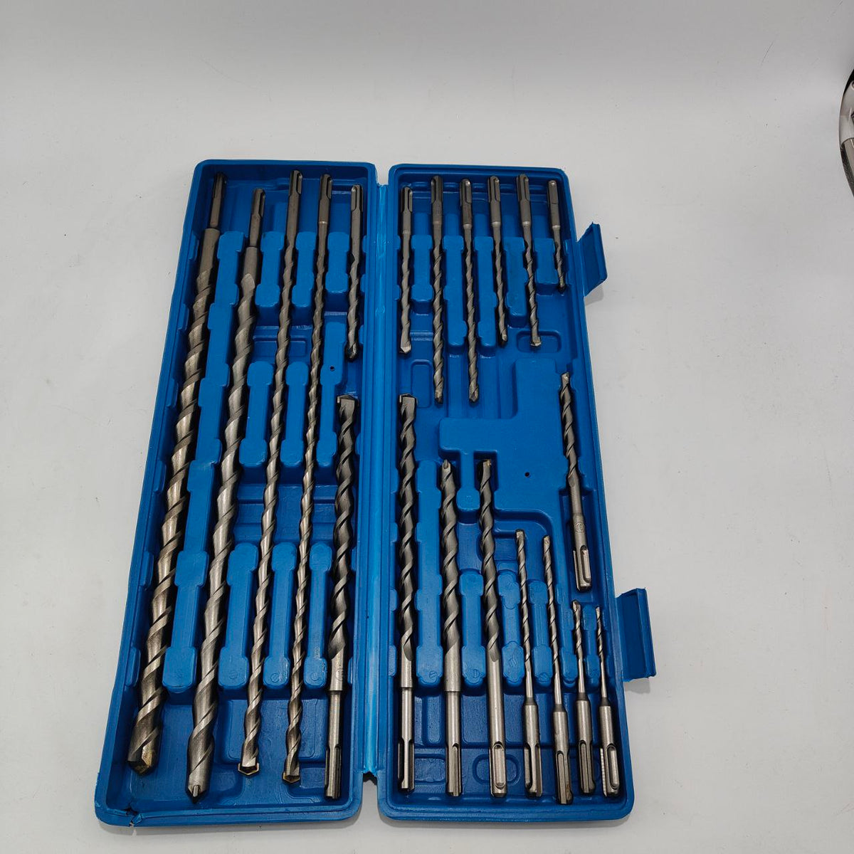 SDS Masonry Drill Bit Set 20pcs – For Concrete, Brick & Stone, Carbide Tips