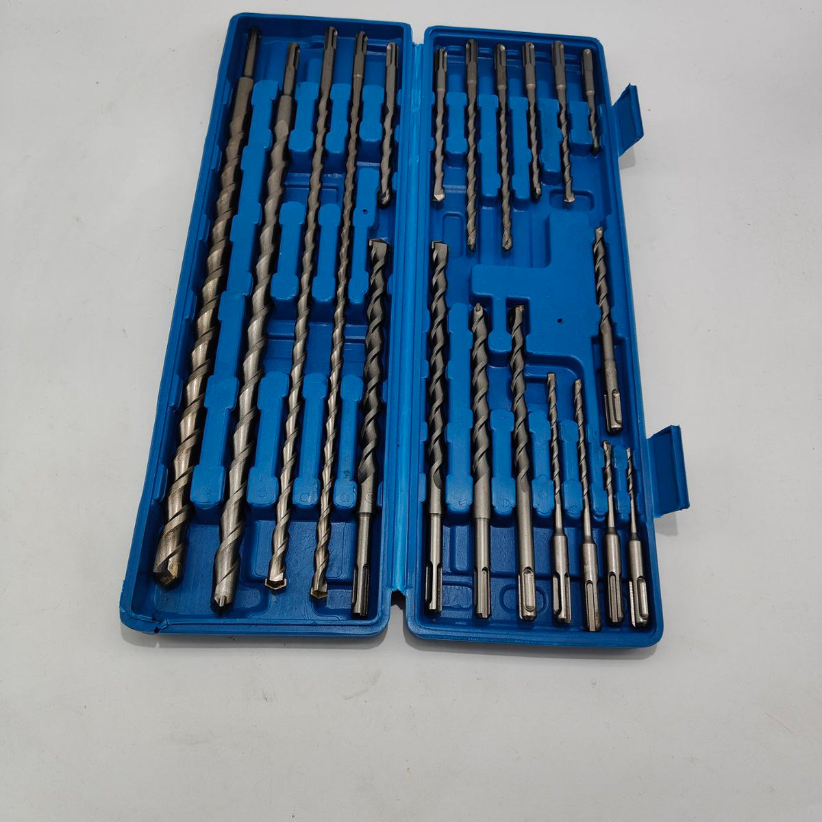 SDS Masonry Drill Bit Set 20pcs – For Concrete, Brick & Stone, Carbide Tips