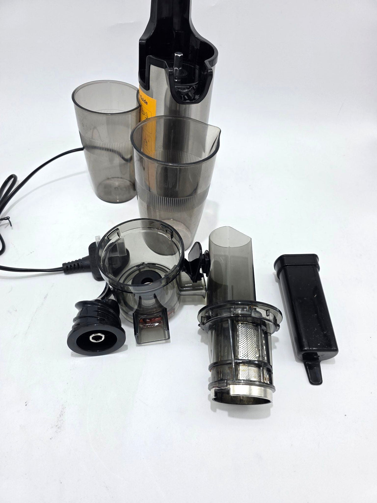 Compact Cold Press Juicer Powerful Slow Masticating Machine 600ml Cup Kidisle