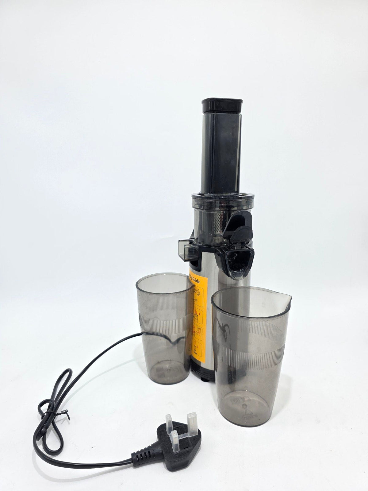 Compact Cold Press Juicer Powerful Slow Masticating Machine 600ml Cup Kidisle