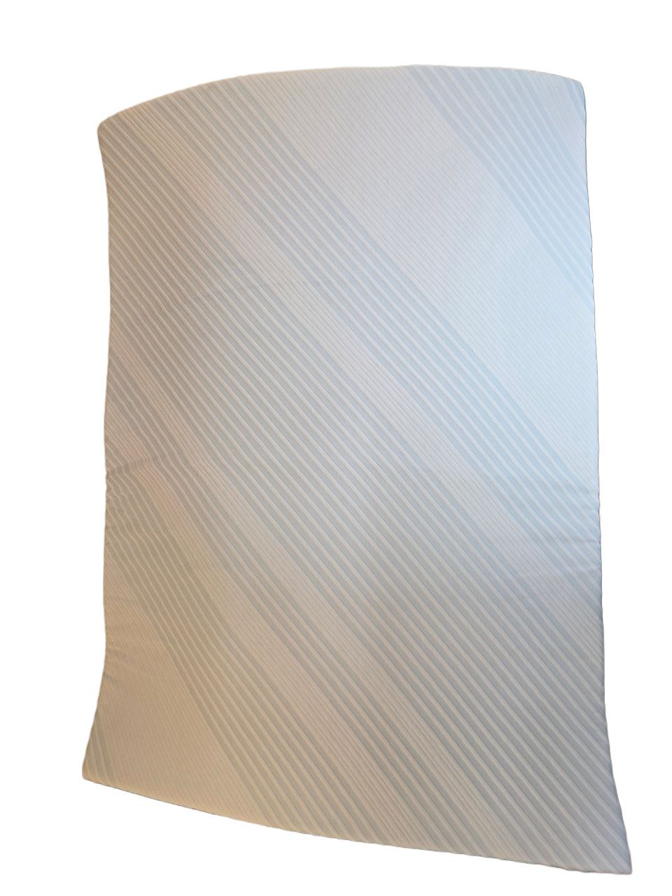 135x190cm Double Gel Memory Foam Mattress Topper 7CM Dual Layer with Cover Inofia