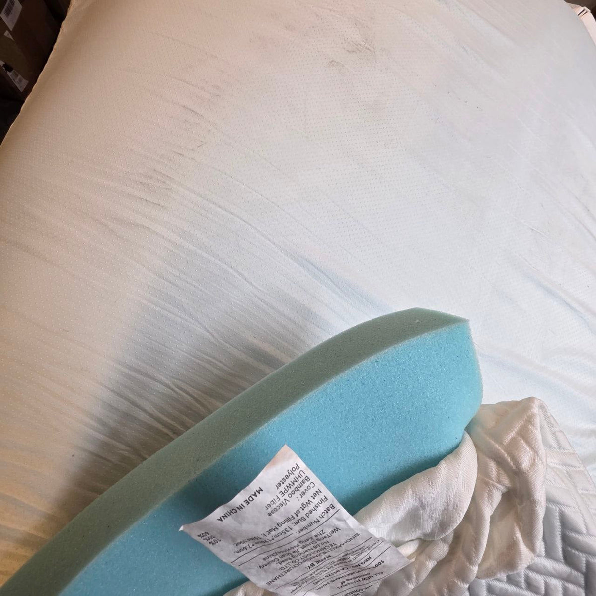 Memory Foam Mattress Topper Double 3 Inch Cooling Washable Hawthyhome