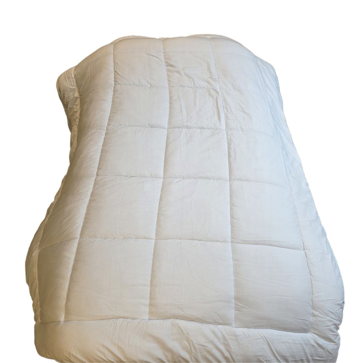 Memory Foam Mattress Topper 135x190cm Orthopaedic Dual Layer Enhancer