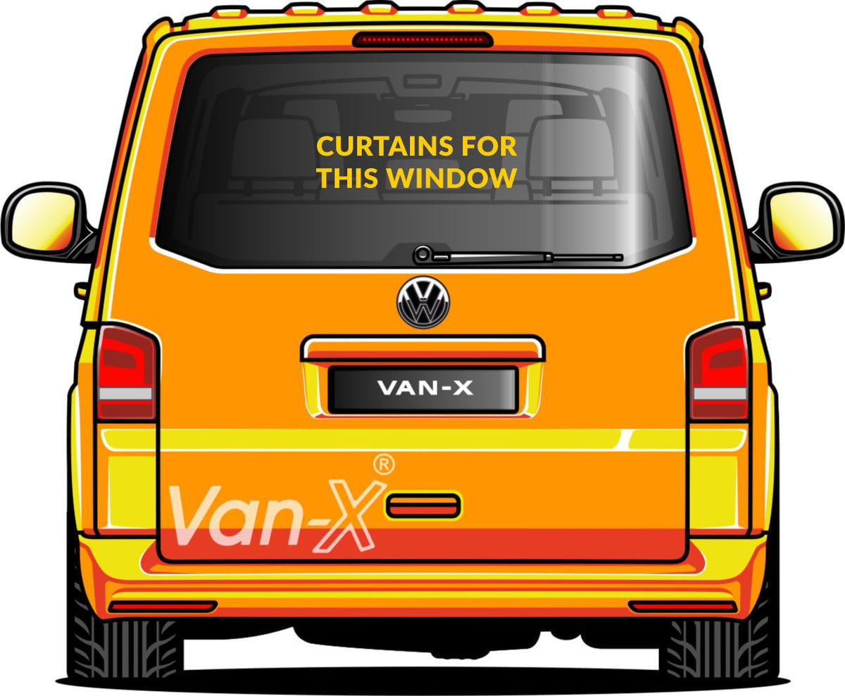For VW T3 Transporter Blackout Camper Curtains Black/Grey - Create Your Own Bundle | Van-X