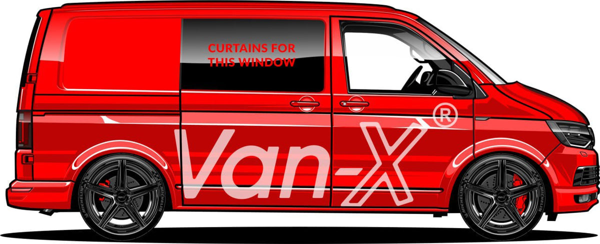 For Vauxhall Vivaro Blackout Camper Curtains Black/Grey - Create Your Own Bundle | Van-X