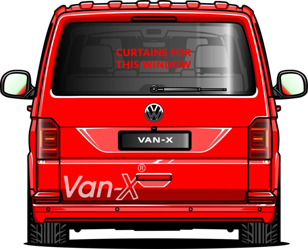 For Vauxhall Vivaro Blackout Camper Curtains Black/Grey - Create Your Own Bundle | Van-X