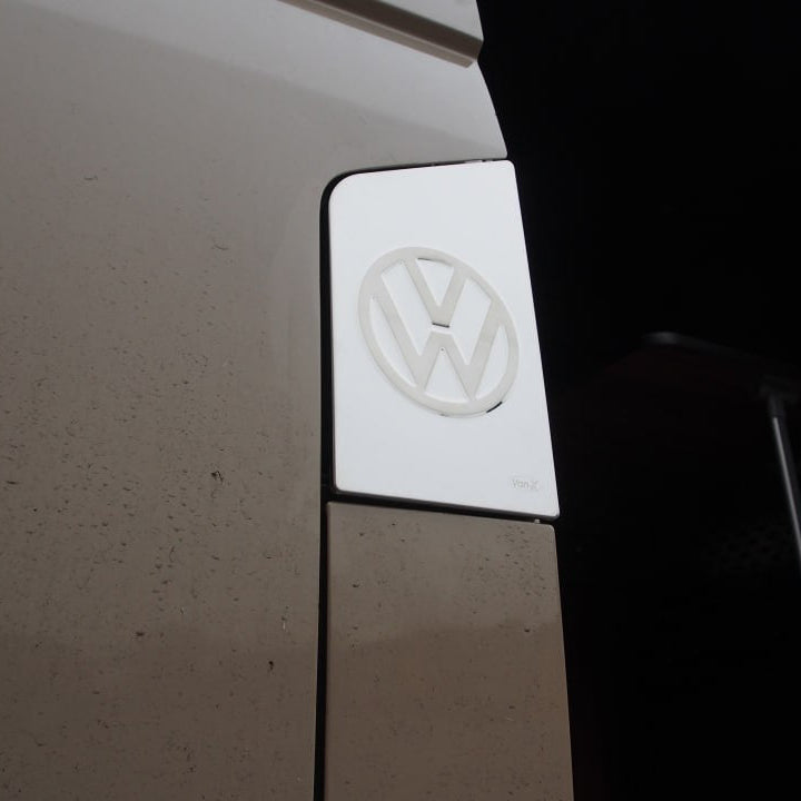 For VW T6 Transporter Fuel Cap Flap Cover – Chrome Trim | Van-X