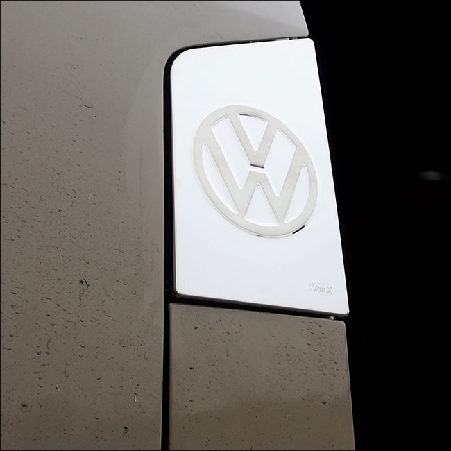 For VW T6 Transporter Fuel Cap Flap Cover – Chrome Trim | Van-X