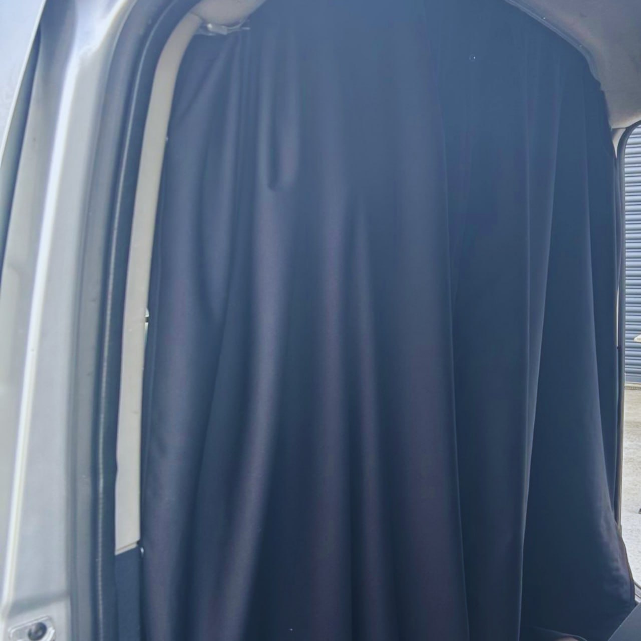 For Mercedes Vito Cab Divider Curtain Kit with Rail Premium Quality - Van-X