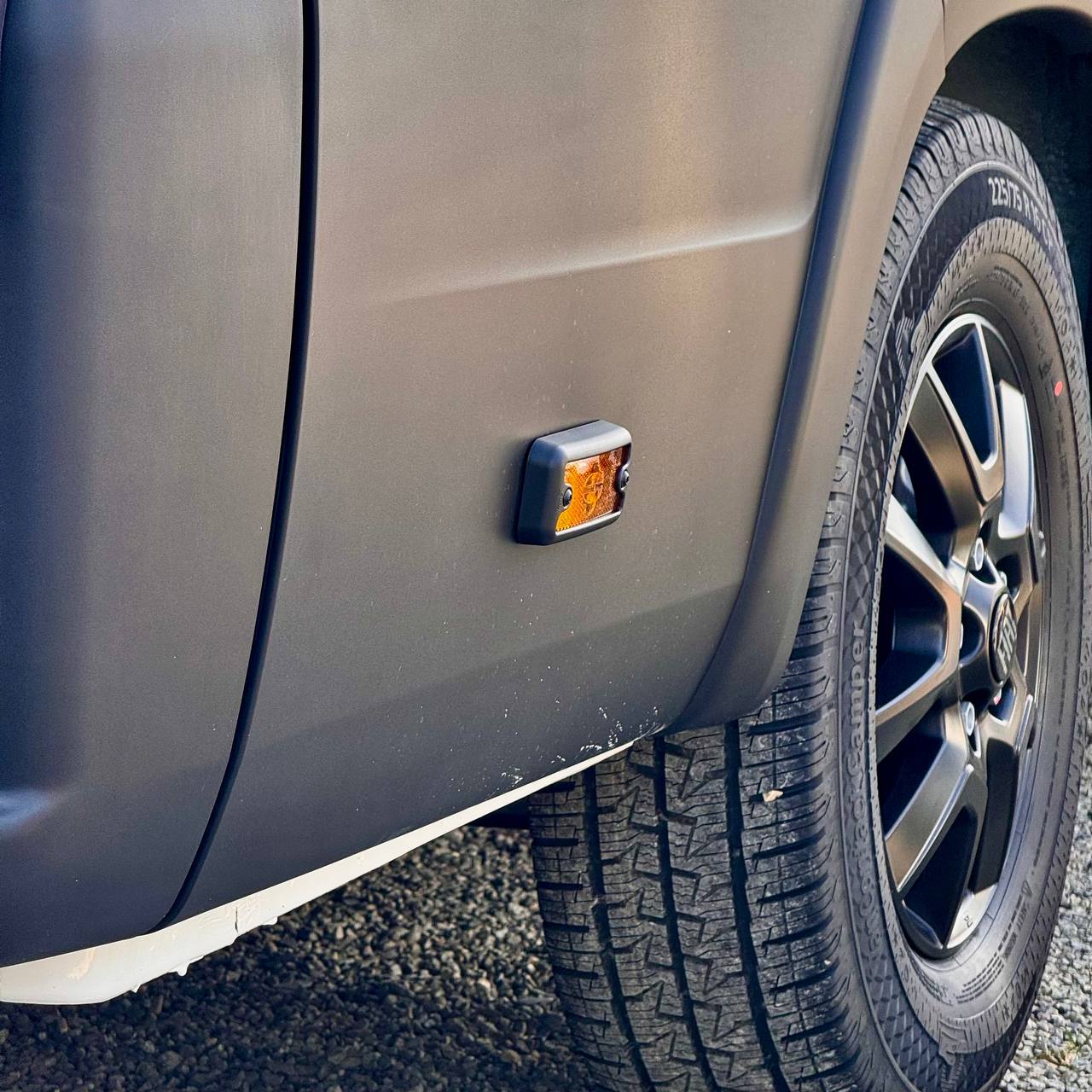 For Vauxhall Movano Signal Marker Light Cover Guard – Textured Black | Van-X